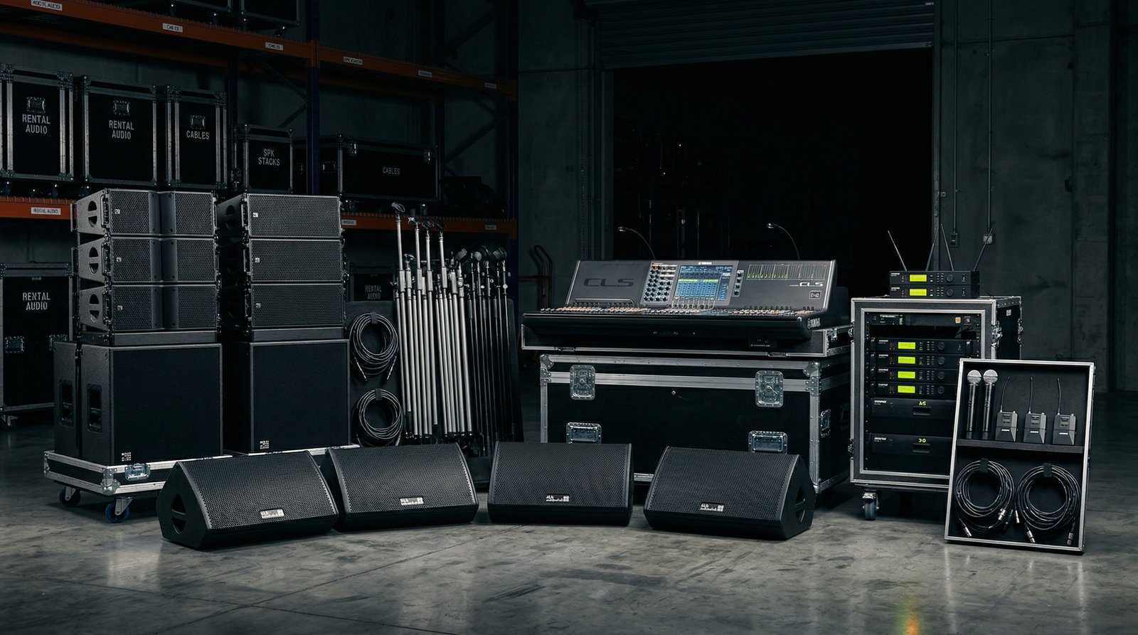 Professional audio equipment rental in Boise Idaho, PA systems, subwoofers, and mic arrays, SwissMixx Audio Treasure Valley