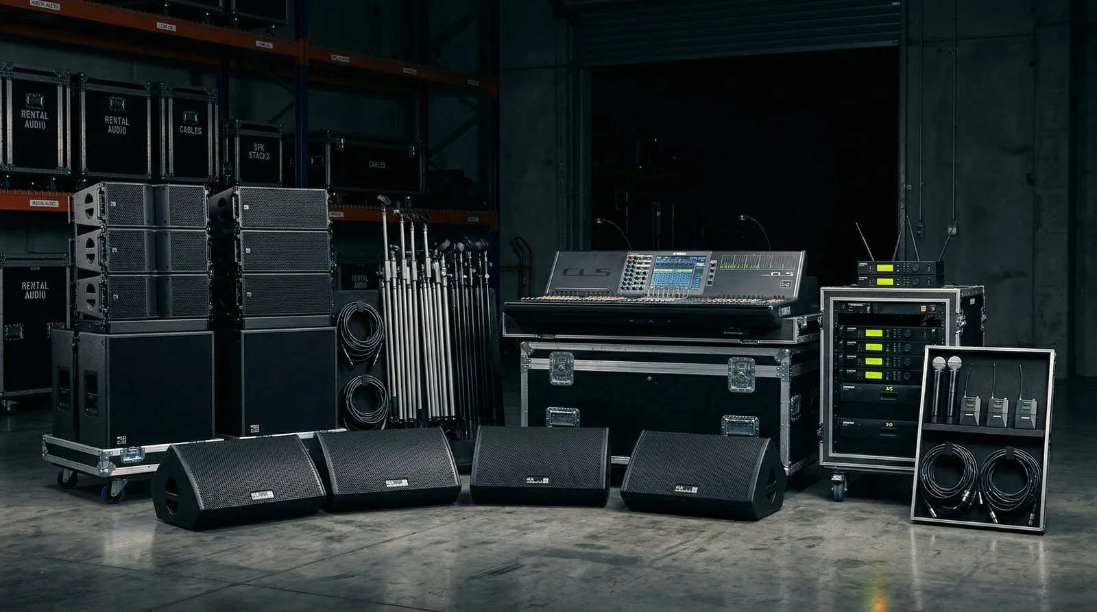 Professional audio equipment with published rental prices from SwissMixx Audio in Nampa Idaho