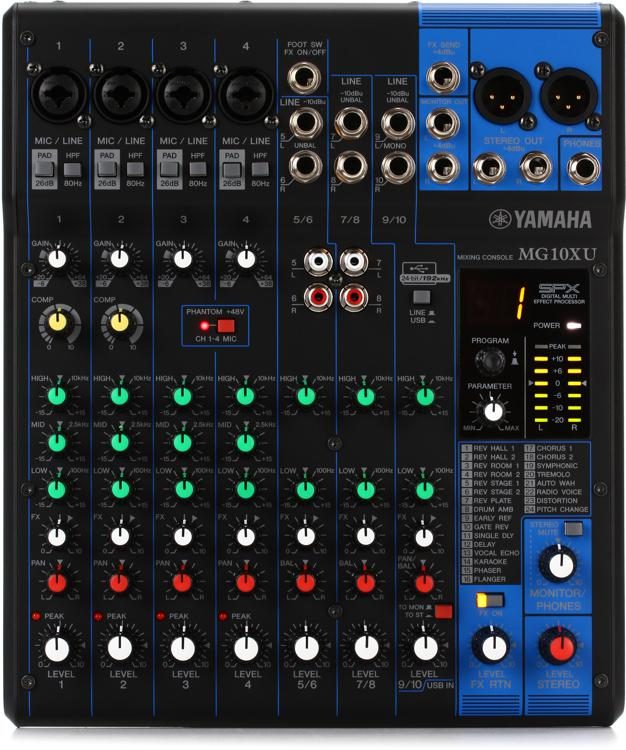 Yamaha MG16XU 16-Channel Mixer