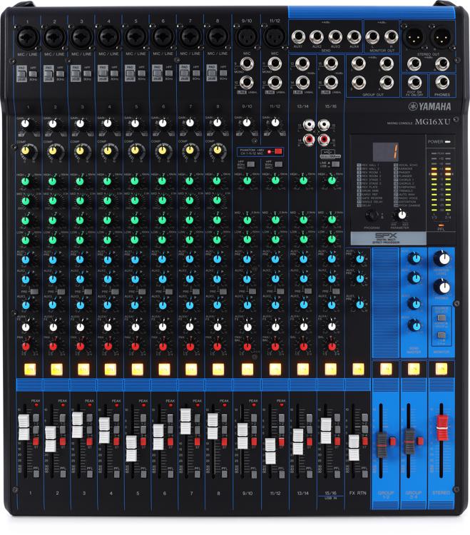 Yamaha MG16XU 16-Channel Mixer